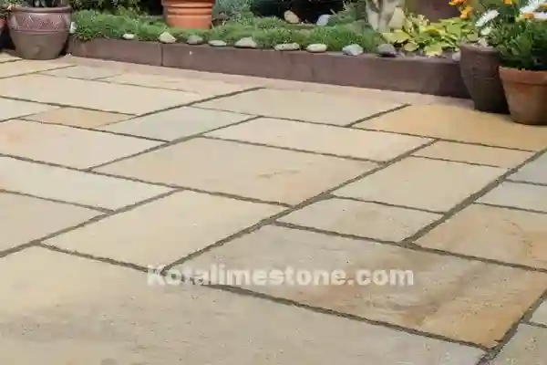 Kota brown hand cut tiles