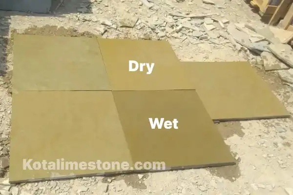 Kota Stone Tiles brown wet tiles